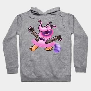 Fluffy Elephant Friend Hoodie